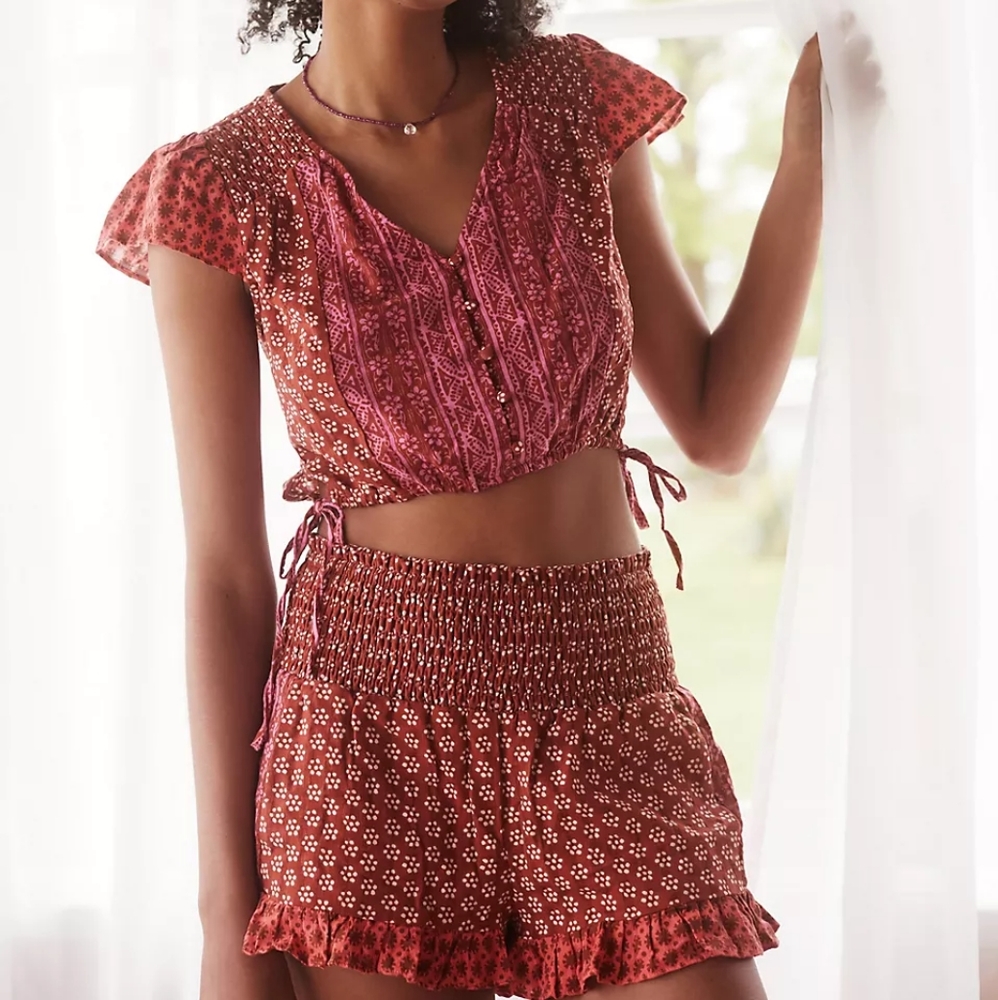 Anthropologie Short and Top set